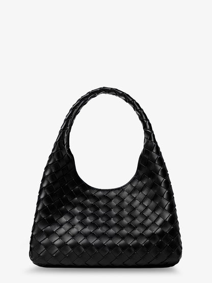 Campana leather shoulder bag with Intrecciato motif thumbnail