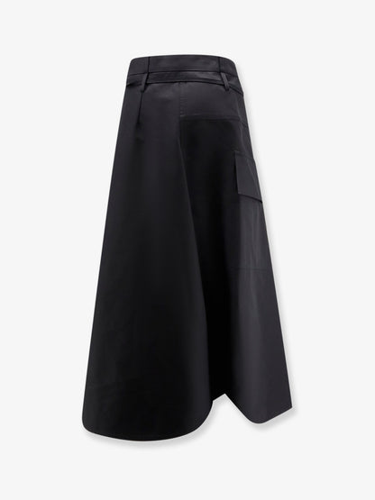 Compact cotton canvas skirt thumbnail