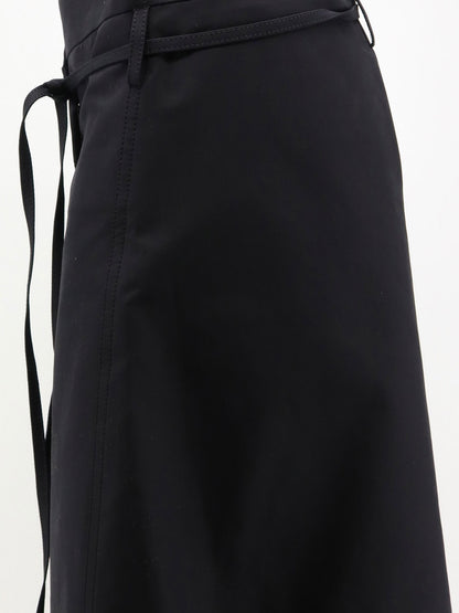 Compact cotton canvas skirt thumbnail