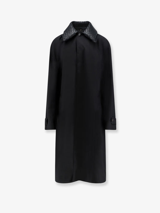 Wool and silk coat
