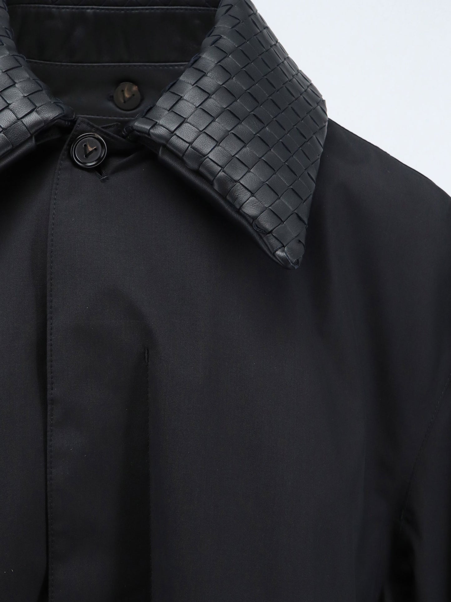 Wool and silk coat