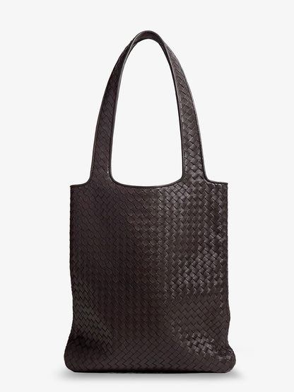 Veneto leather shoulder bag with Intrecciato motif thumbnail
