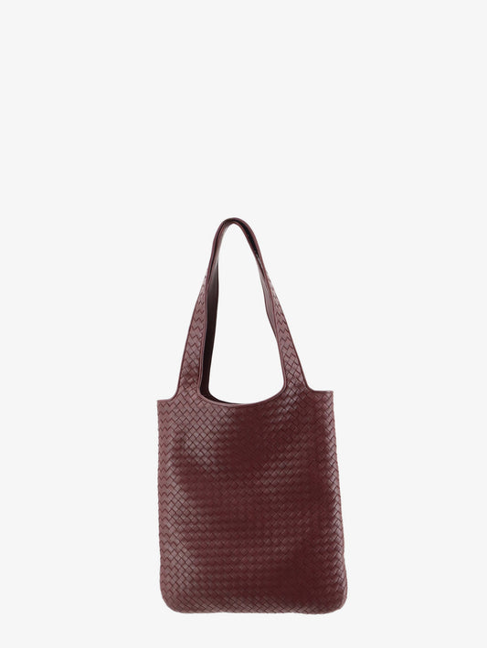 Veneto leather shoulder bag with Intrecciato motif