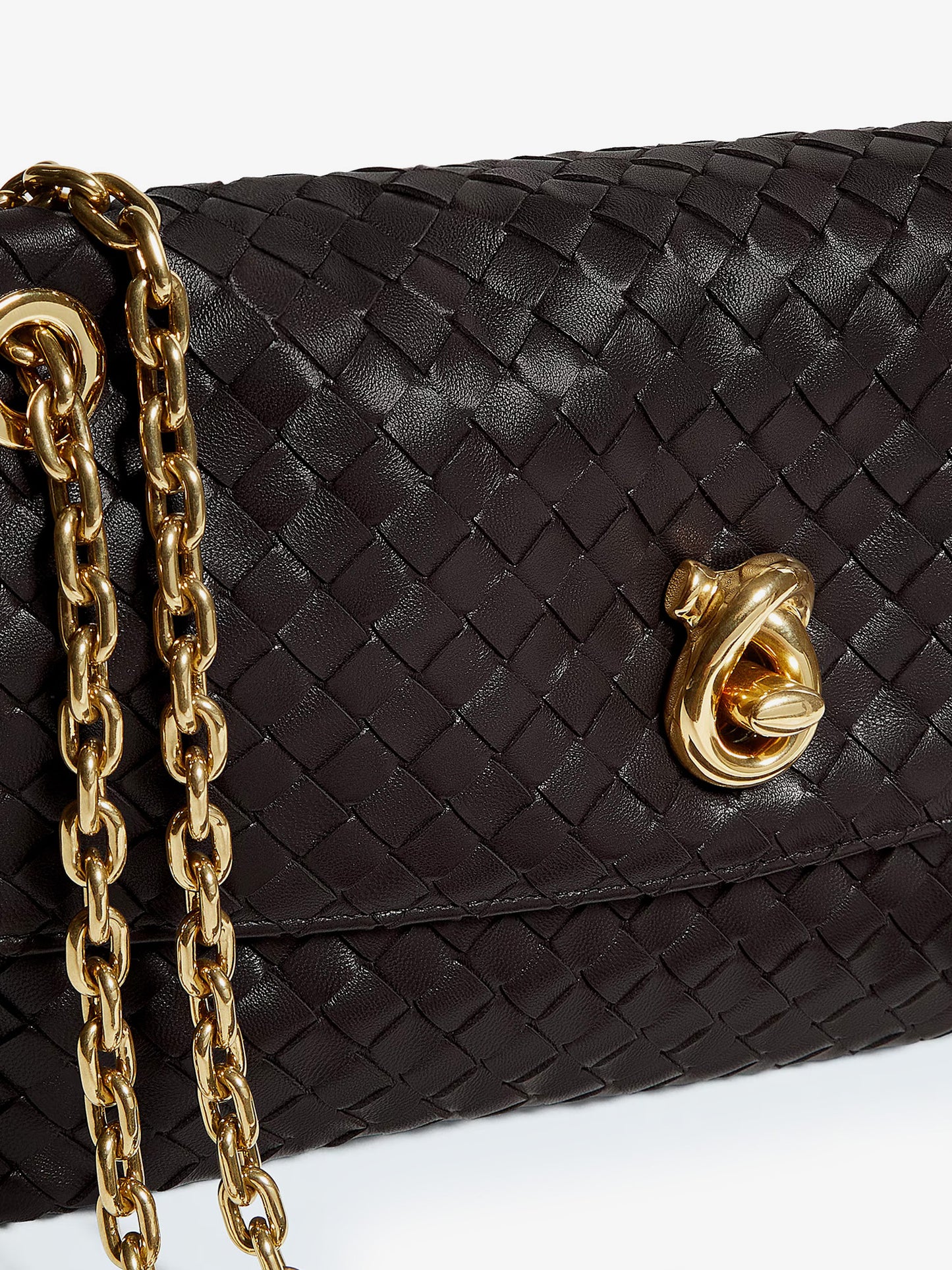 Borsa a spalla Madison in pelle con dettaglio Nodo
