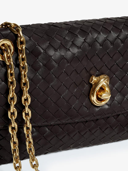 Borsa a spalla Madison in pelle con dettaglio Nodo thumbnail