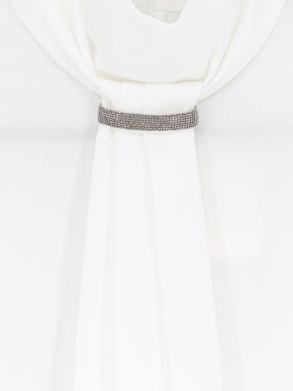 Cotton blend shirt with Monili detail thumbnail