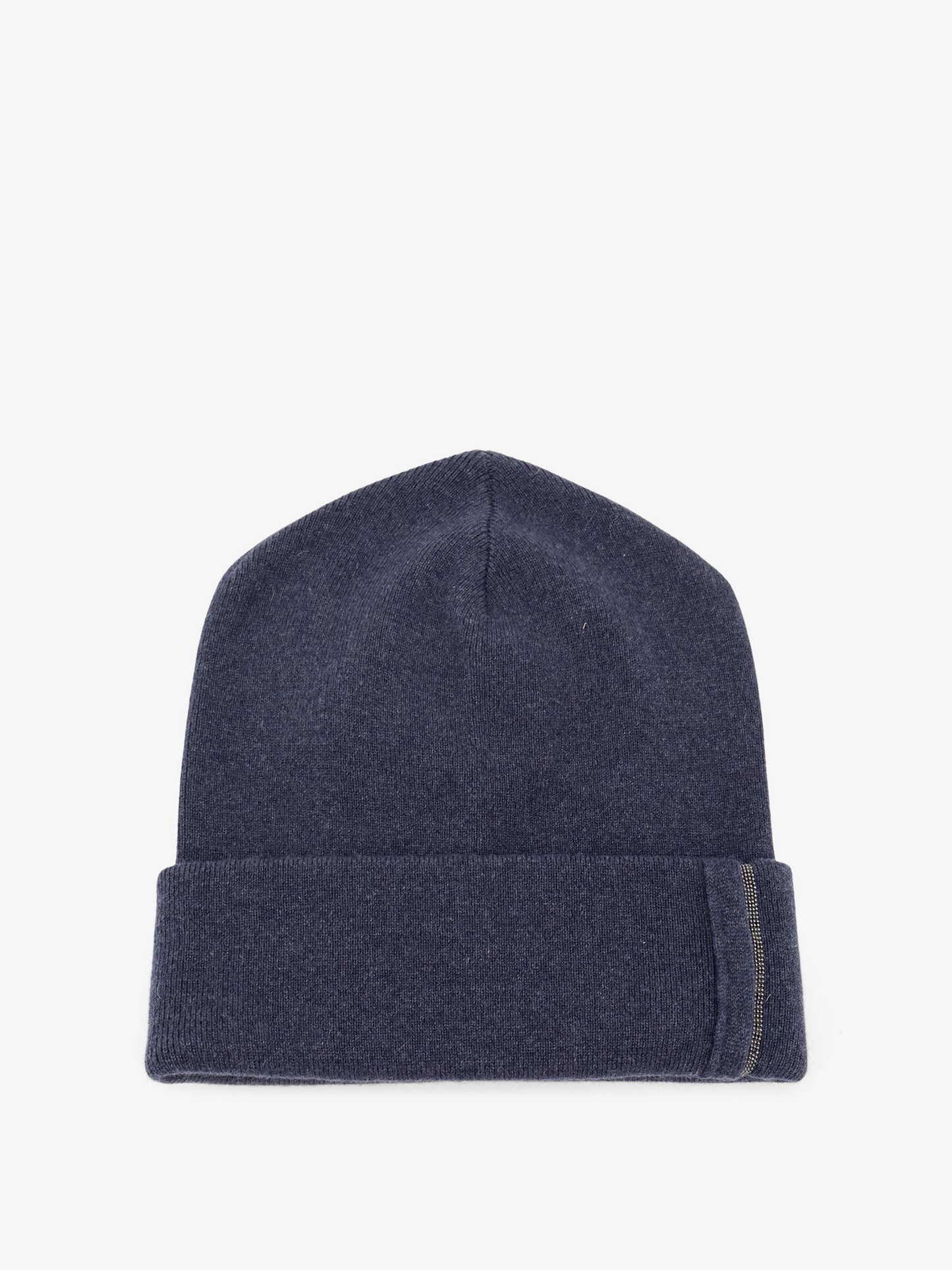 Cashmere hat with Monili detail