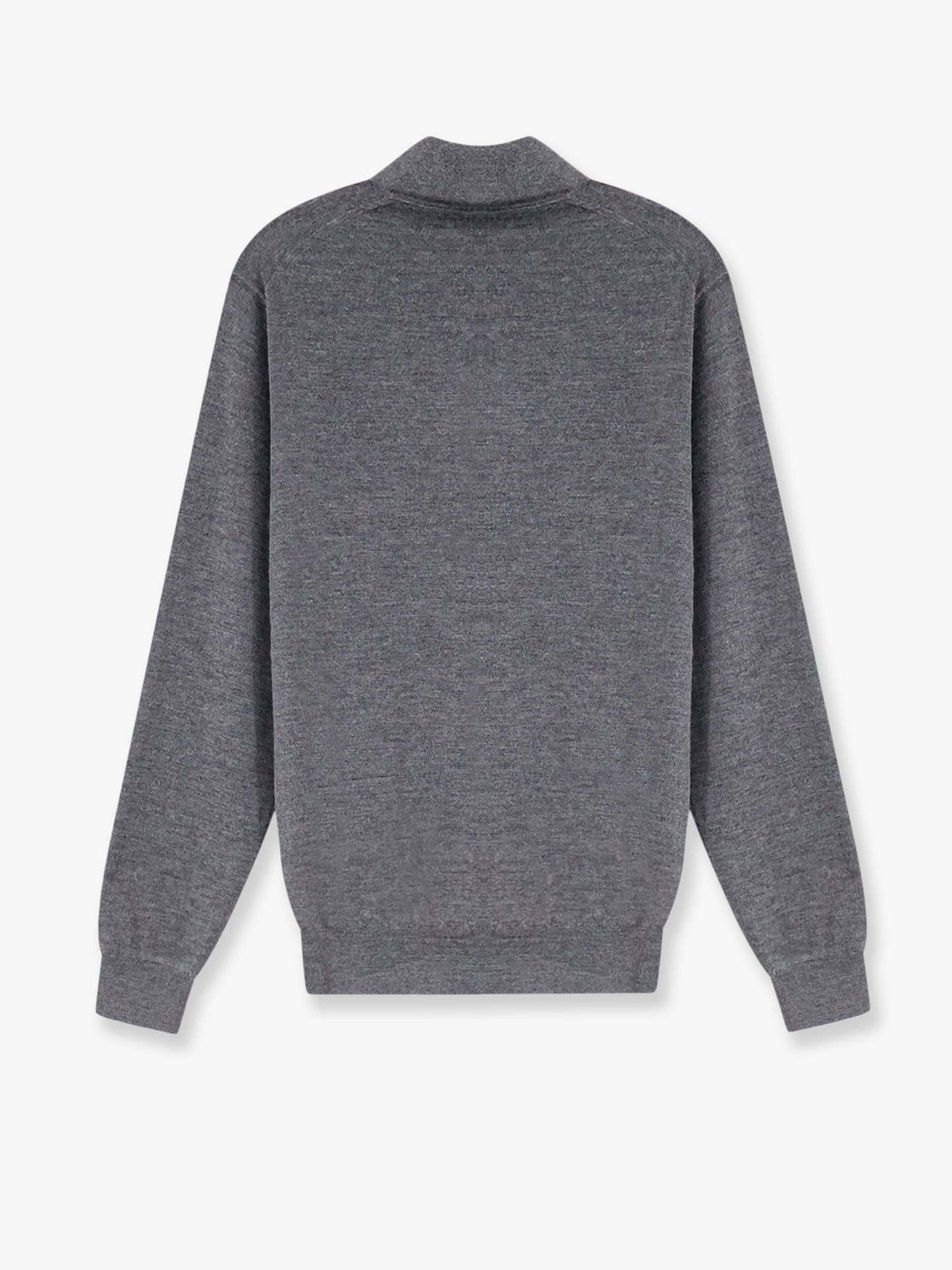 Cashmere and silk polo shirt