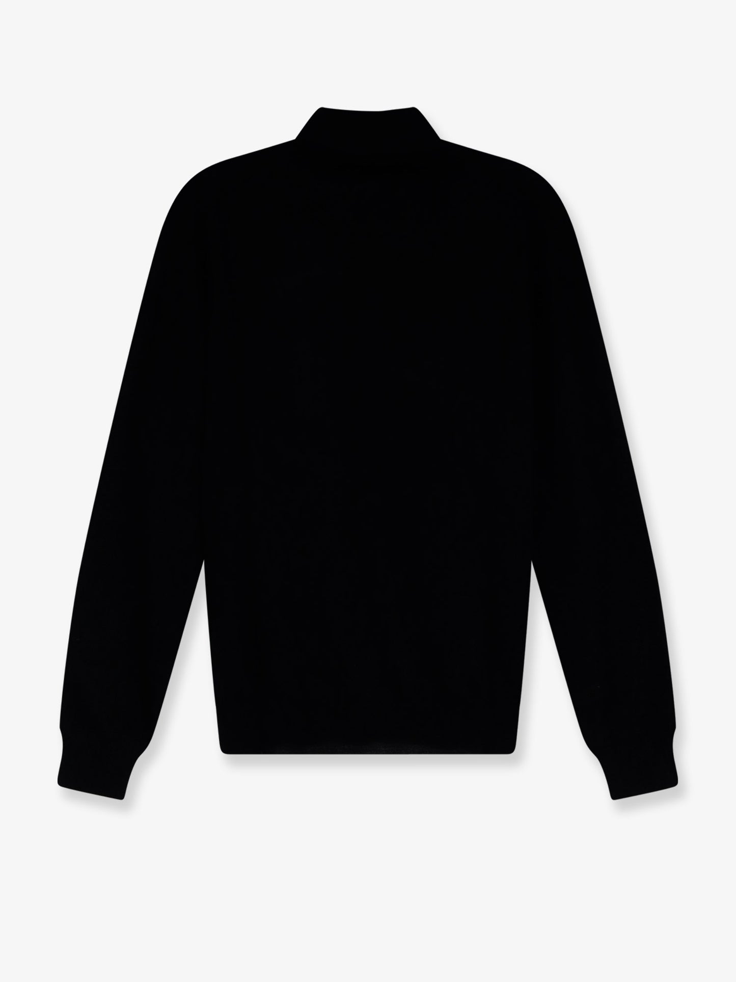 Cashmere and silk polo shirt