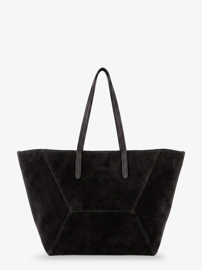 Borsa a spalla BC Duo in suede con logo inciso thumbnail