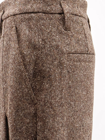Mélange wool blend trousers thumbnail