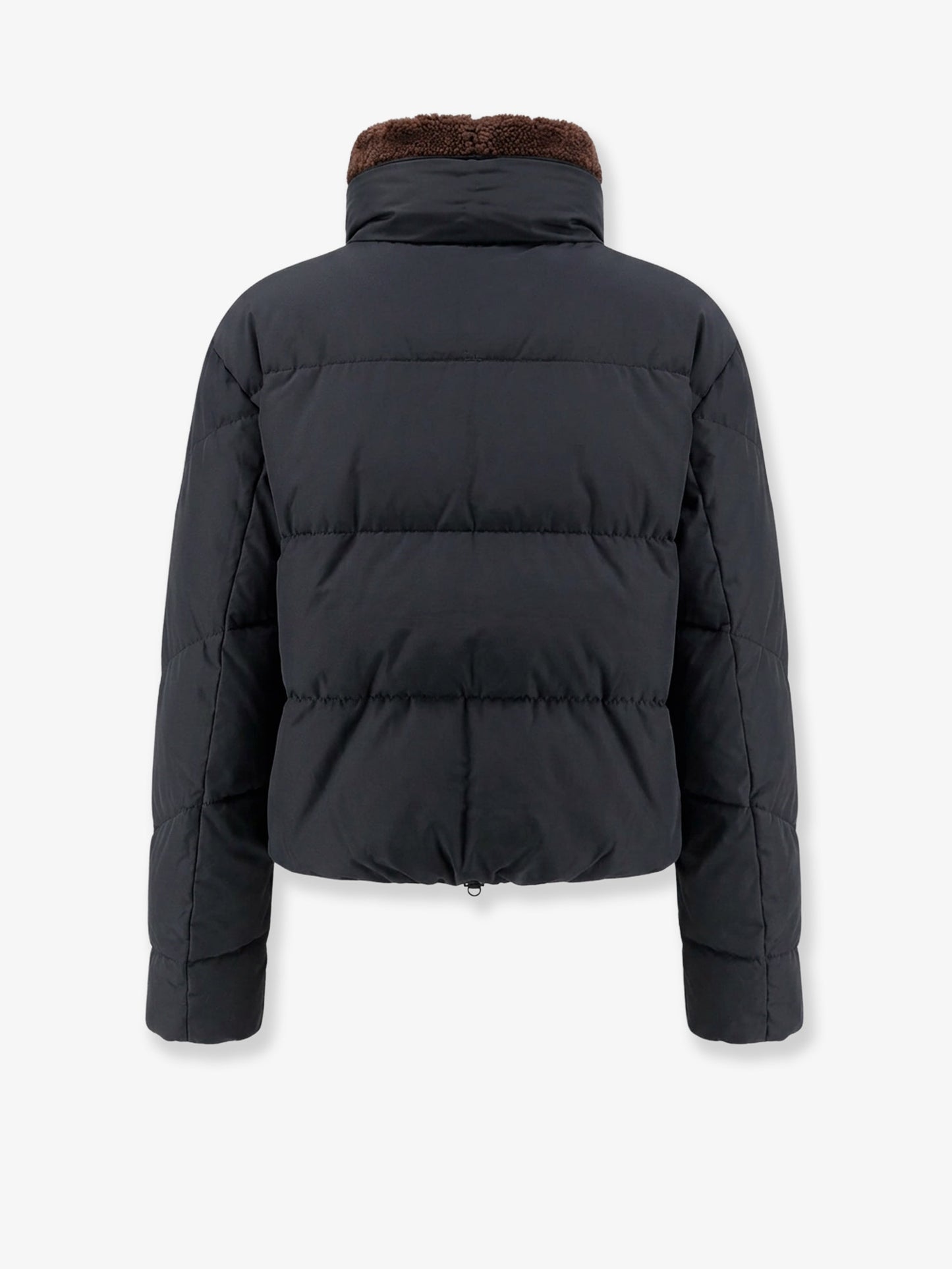 Down Jacket with Shearling collar