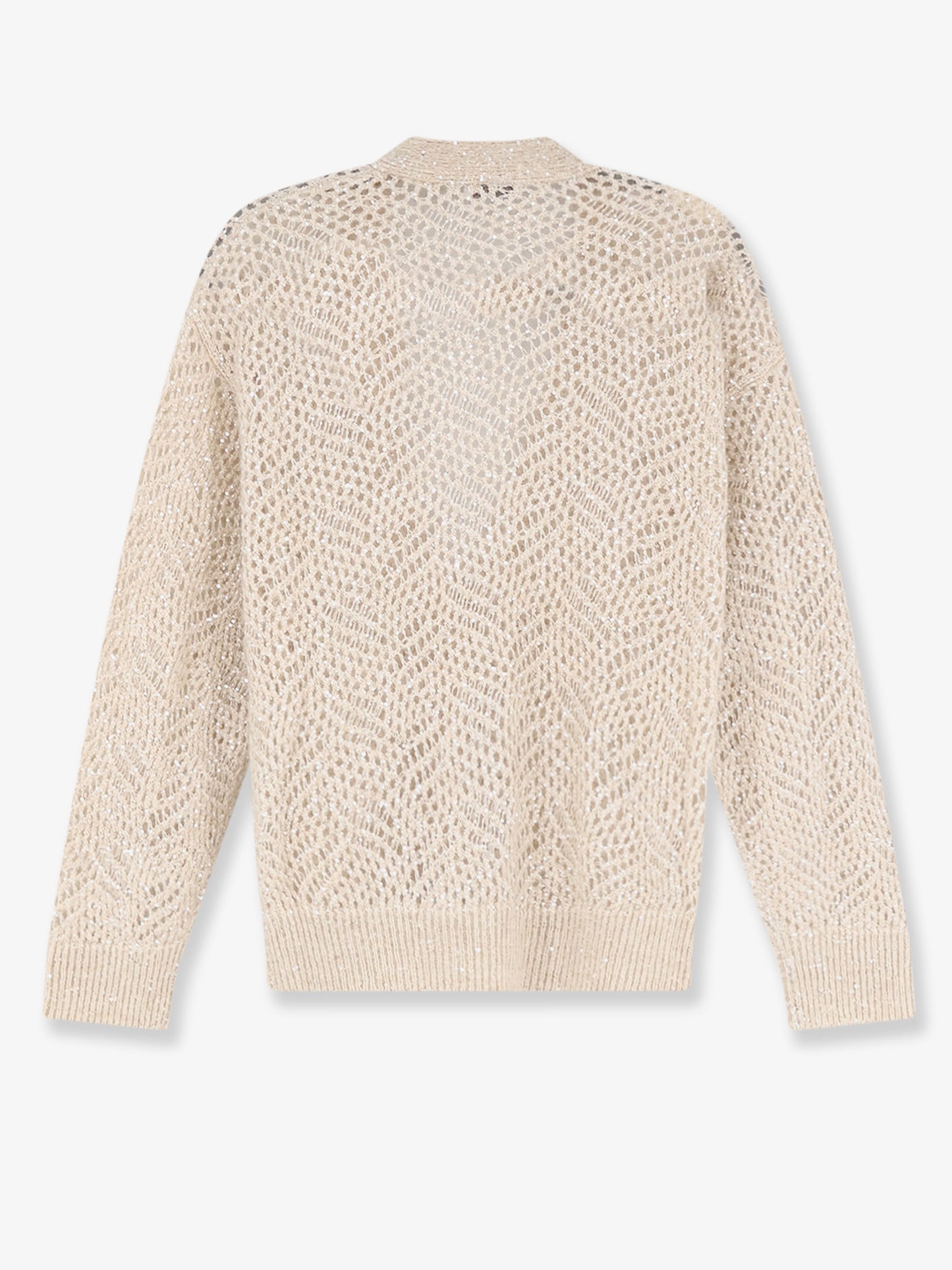 Mohair blend cardigan with iconic Dazzling motif