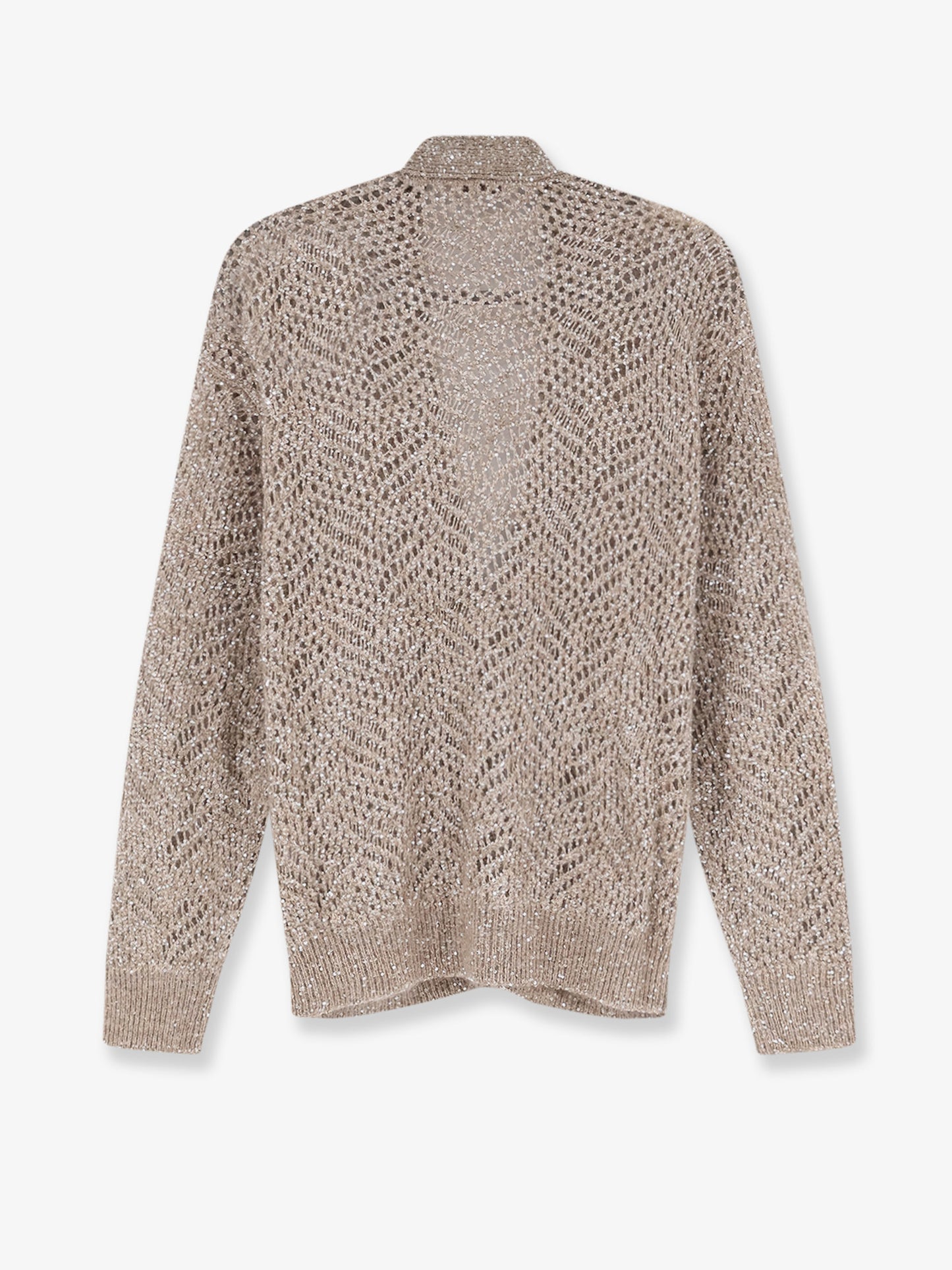 Cardigan in misto mohair con iconico motivo Dazzling