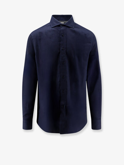 Camicia in cotone e lyocell thumbnail
