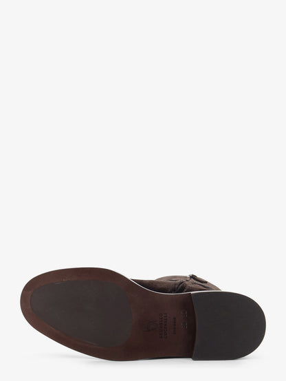 Precious Strap Suede Boots thumbnail