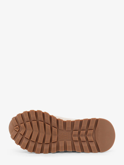 Suede sneakers with Monili embellishment thumbnail
