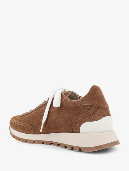 Suede sneakers with Monili embellishment thumbnail