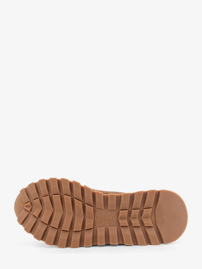 Suede sneakers with Monili embellishment thumbnail