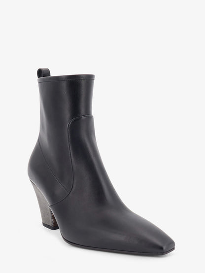 Precious Heel leather ankle boots thumbnail