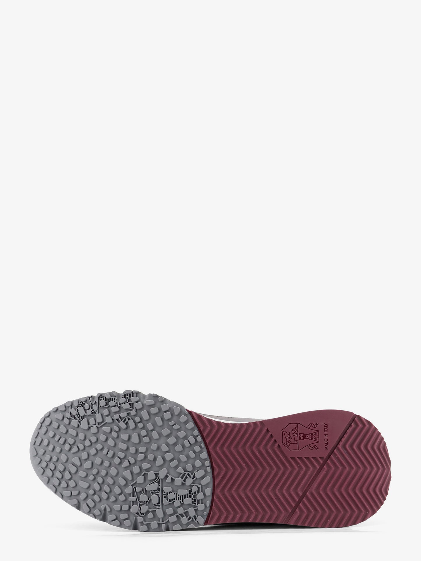 Sneakers in suede con inserti in pelle