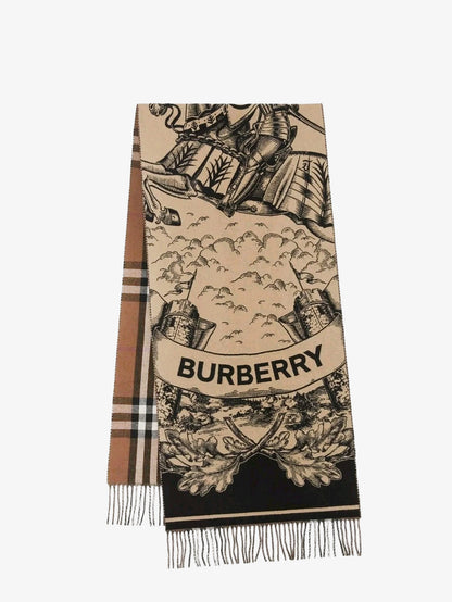 Gallant Knight cashmere scarf thumbnail
