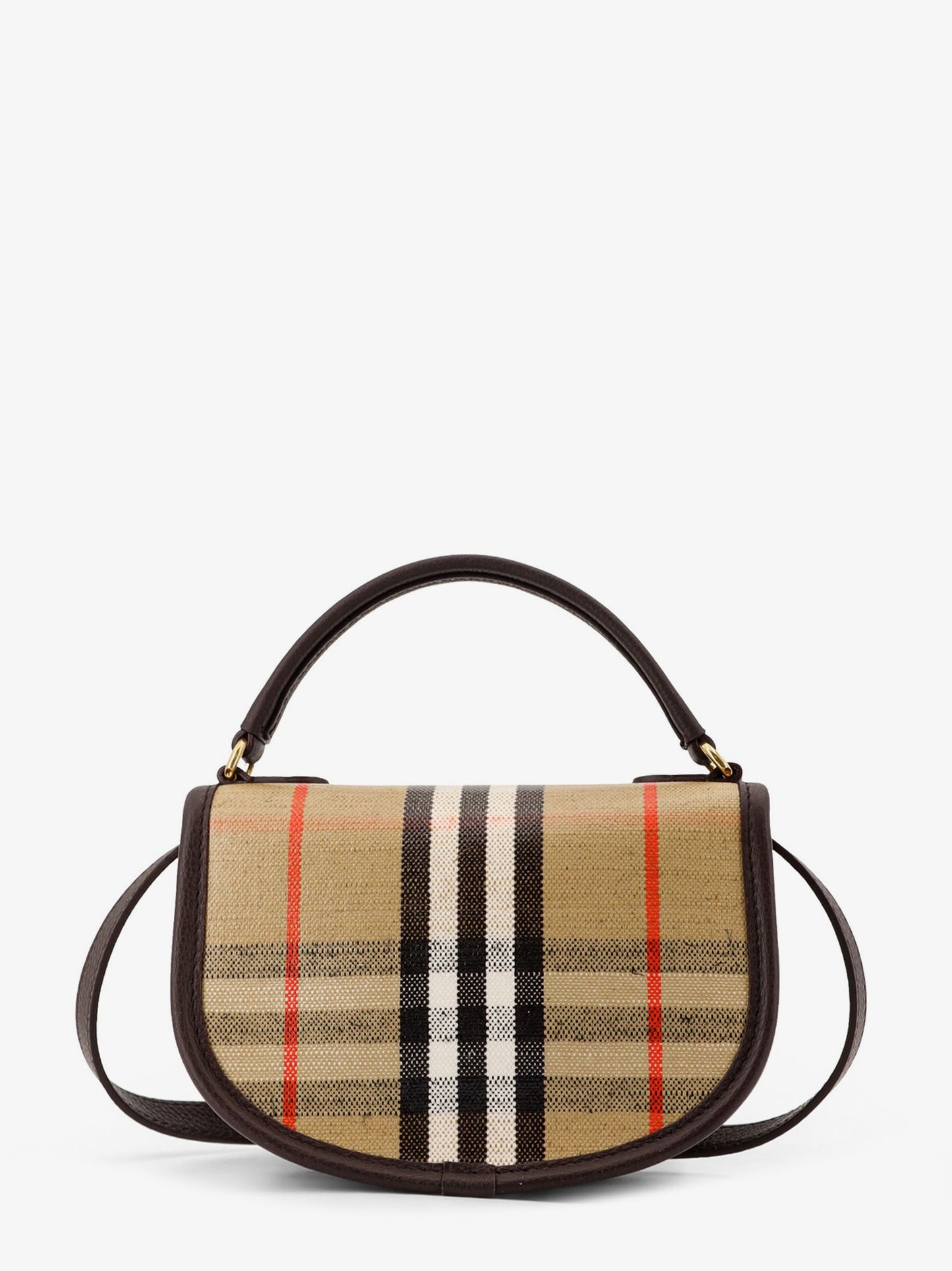 Highlands crossbody bag with iconic Check pattern