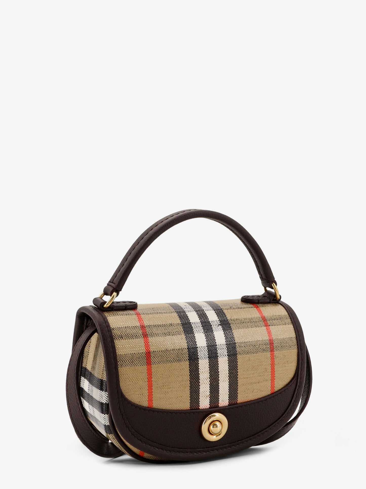 Highlands crossbody bag with iconic Check pattern