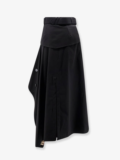 Heather Asymmetrical Trench Skirt thumbnail