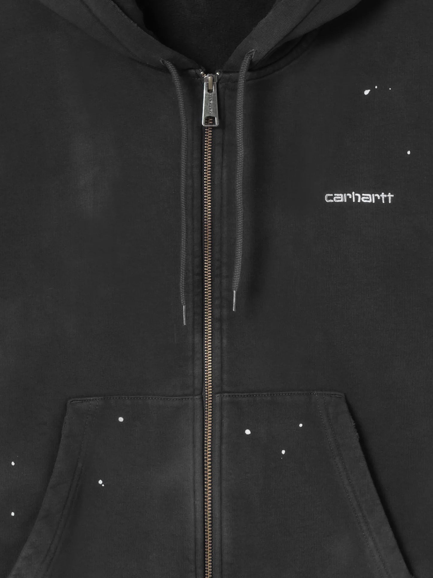 Hooded Painter cotton sweatshirt with front embroidered logo