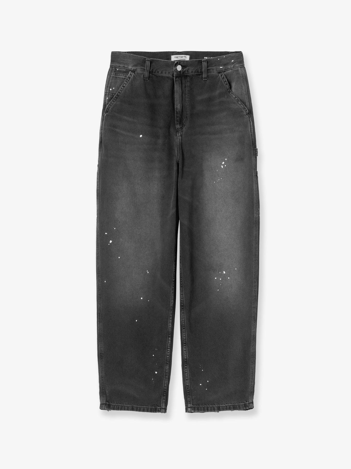 Single Knee black denim jeans