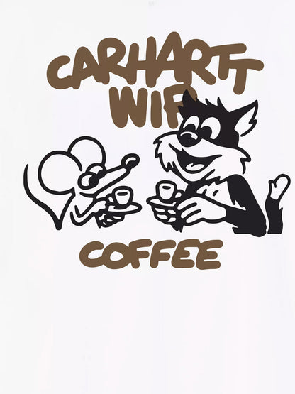 T-shirt S/S Coffee Break in cotone thumbnail