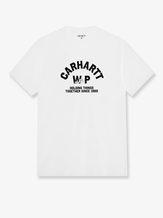 T-shirt S/S Column in cotone