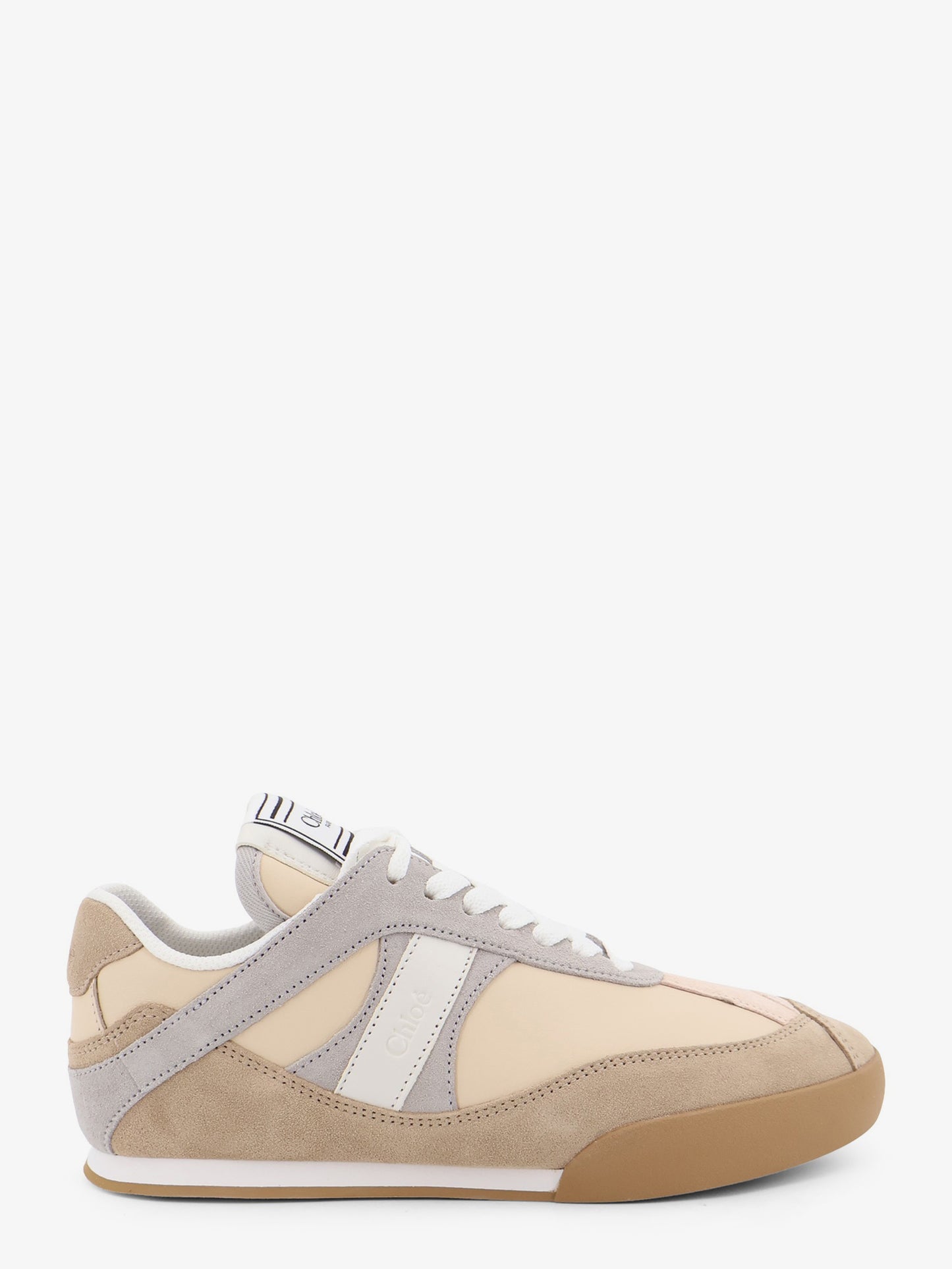 Sneakers Kick in suede con inserti in contrasto