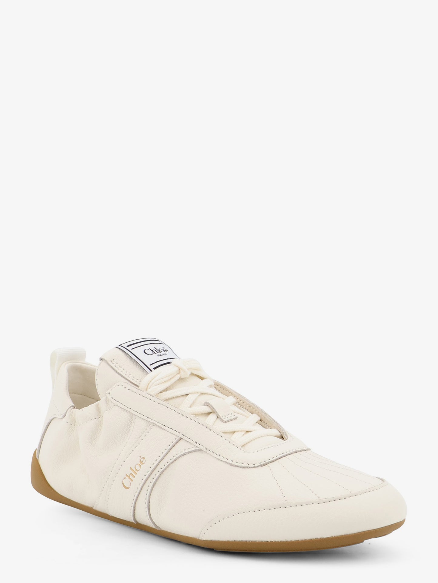Kick leather sneakers with side logo