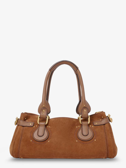 Paddington suede shoulder bag thumbnail