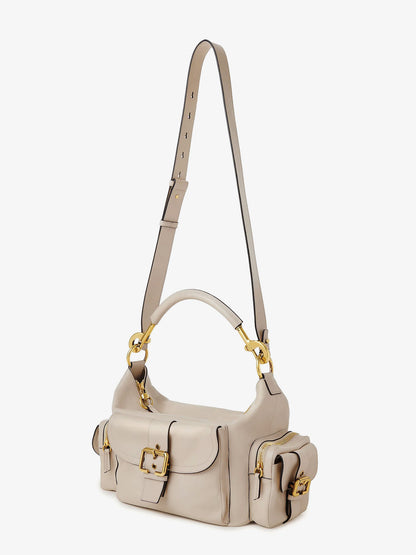 Medium Double Carry leather shoulder bag thumbnail