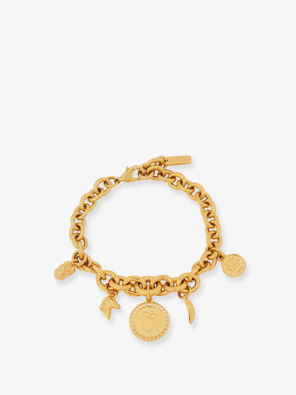 Brass bracelet with charms thumbnail
