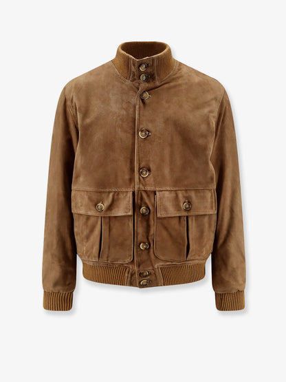 Giubbino in suede thumbnail