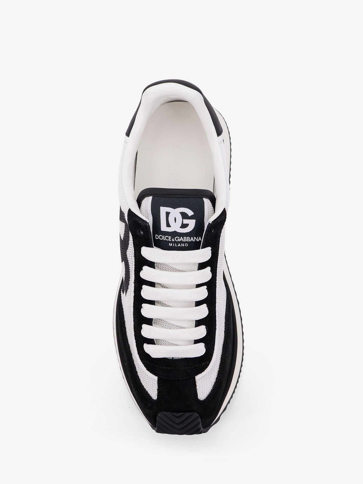 DG Cushion sneakers in nylon with suede inserts
