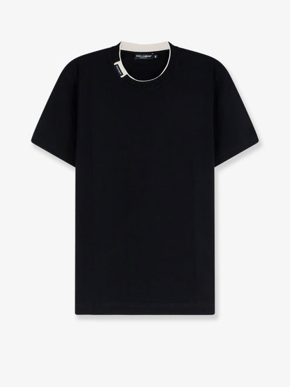 Cotton t-shirt with contrasting profile thumbnail