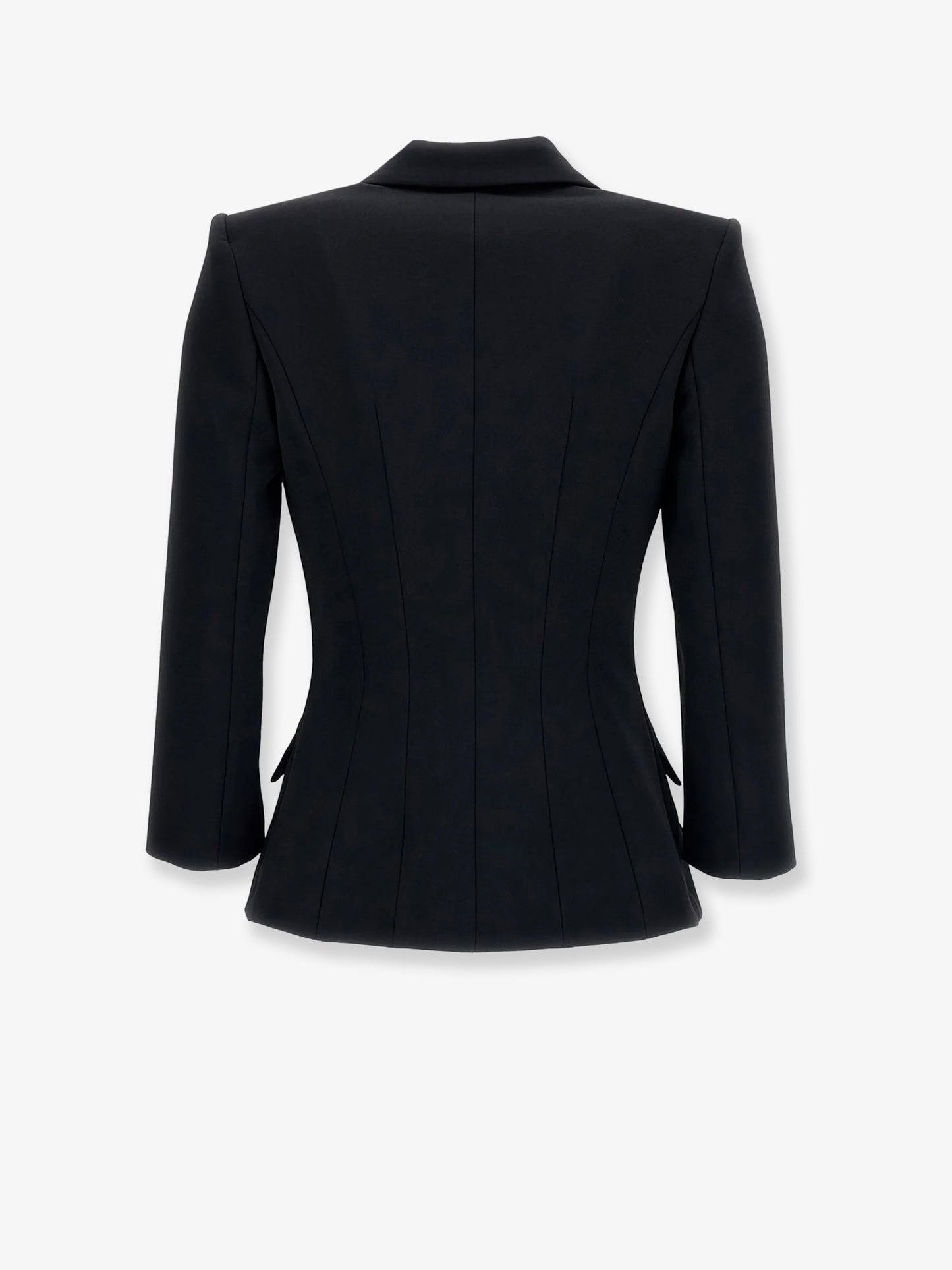 Blazer doppiopetto con dettagli Monogram in metallo