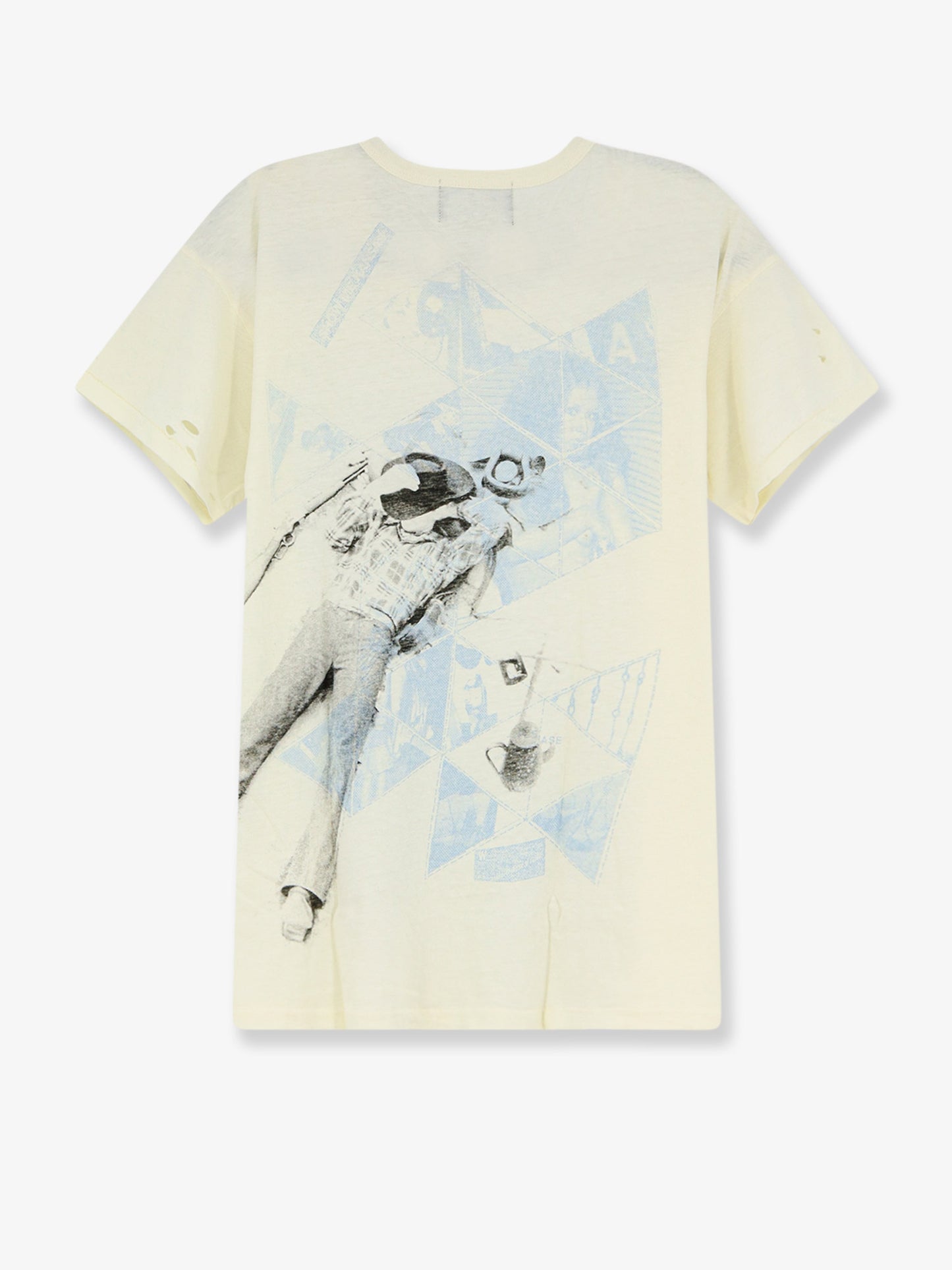 Cotton T-shirt with front print