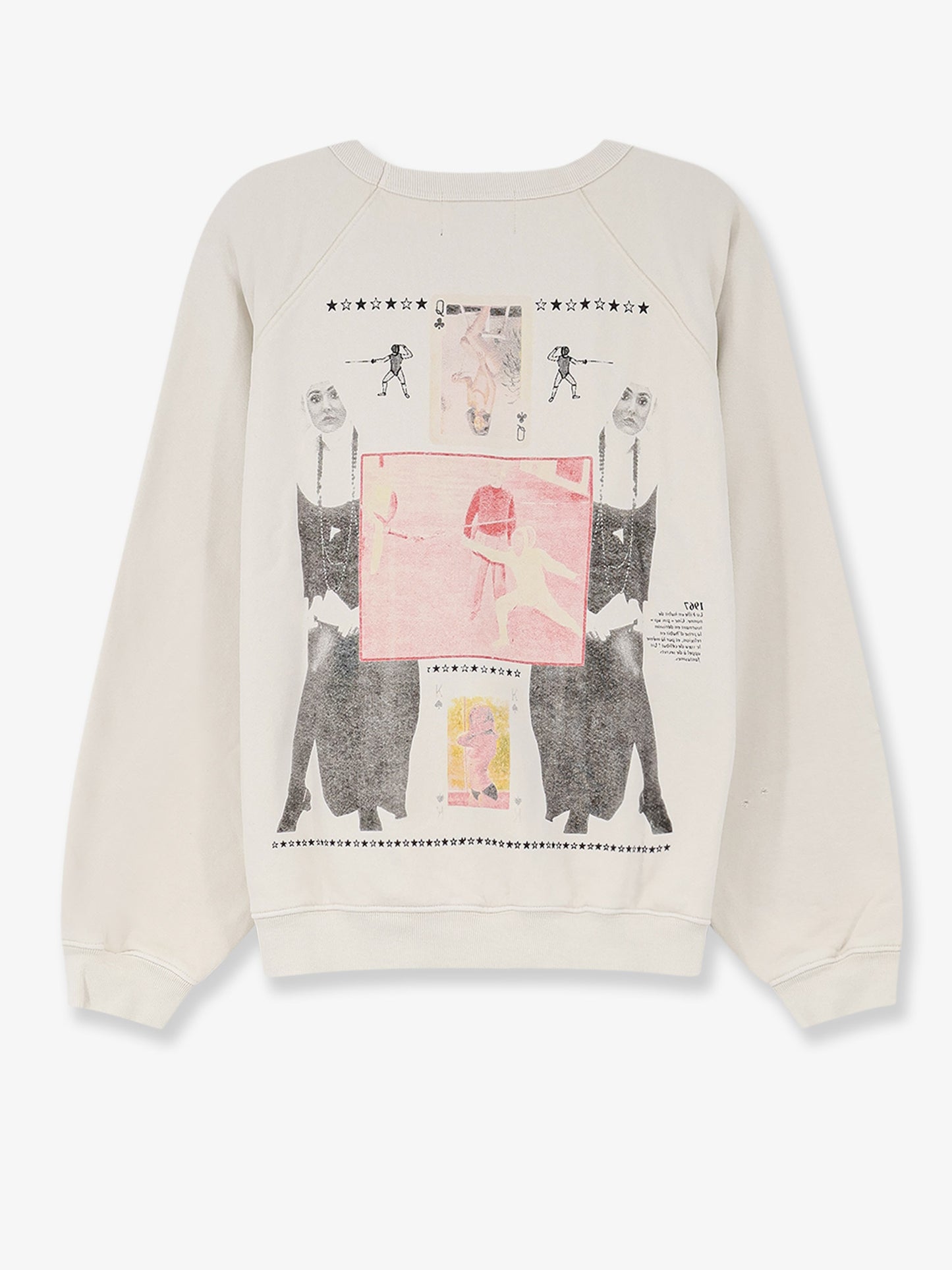 Maglia in cotone con stampa frontale