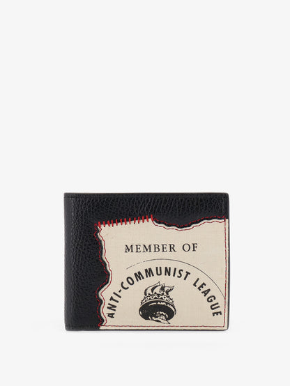 Portafoglio Anti Communist League in pelle thumbnail