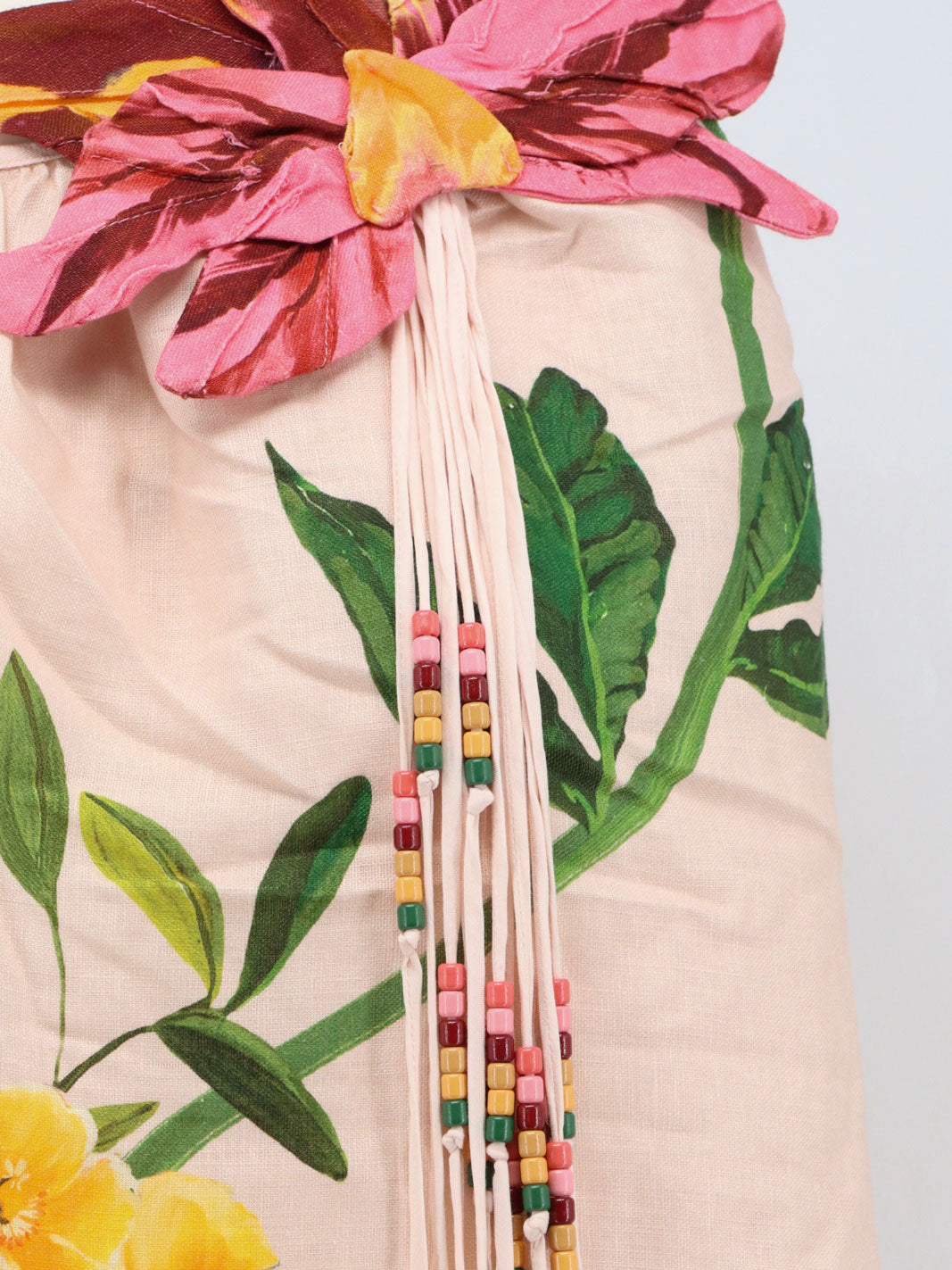 Natural linen dress