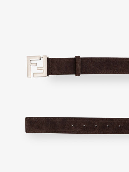 Squared FF suede belt thumbnail