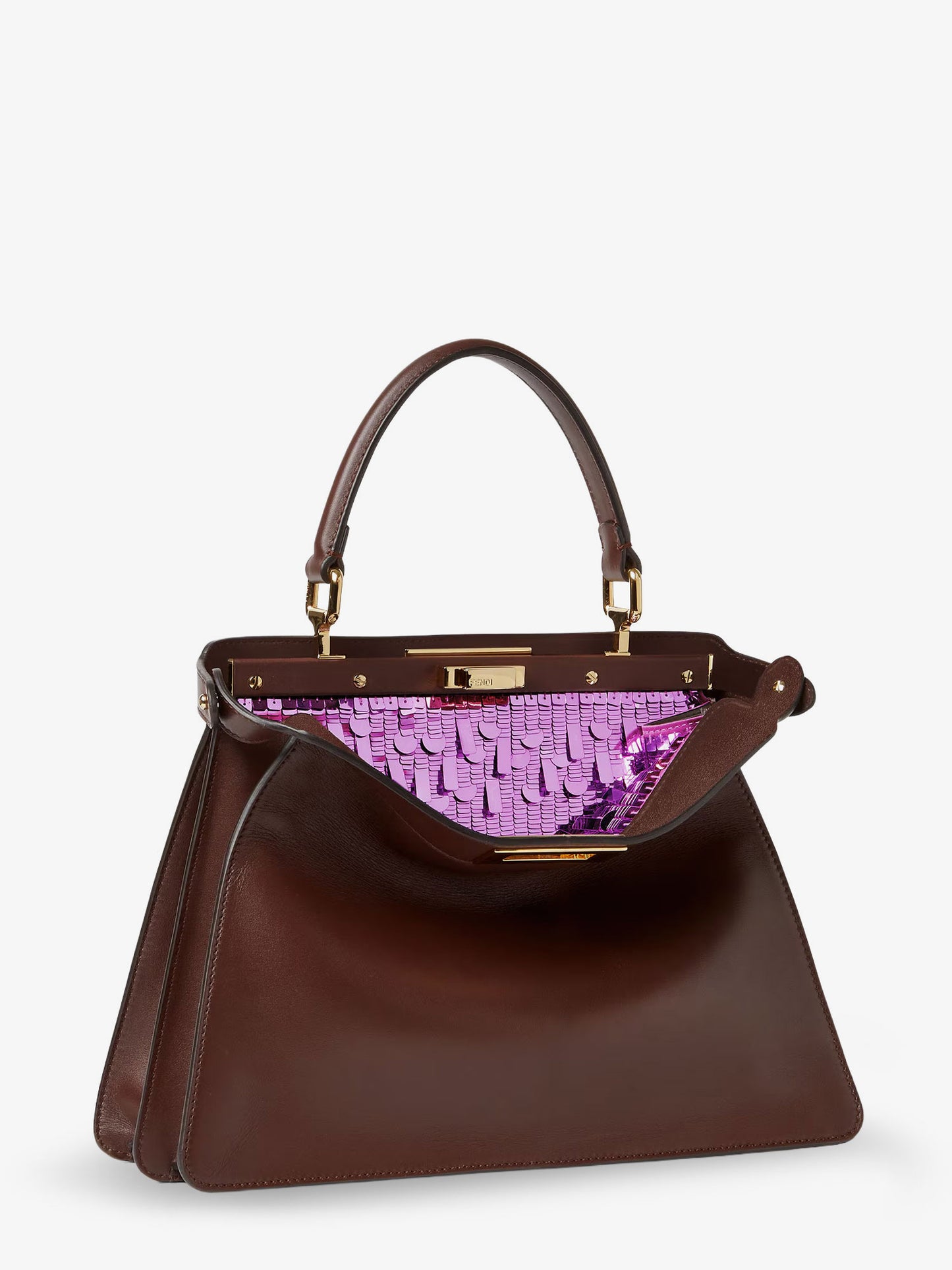 Peekaboo ISeeU Medium leather handbag