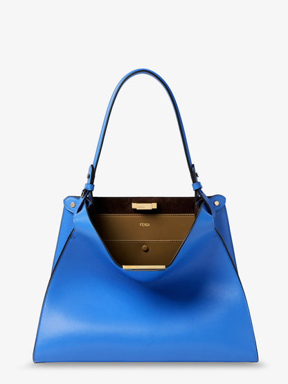 Fendi Way Medium leather shoulder bag with contrasting lining thumbnail