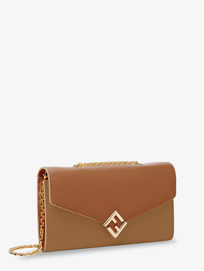 On Chain FF Diamonds Leather Wallet thumbnail